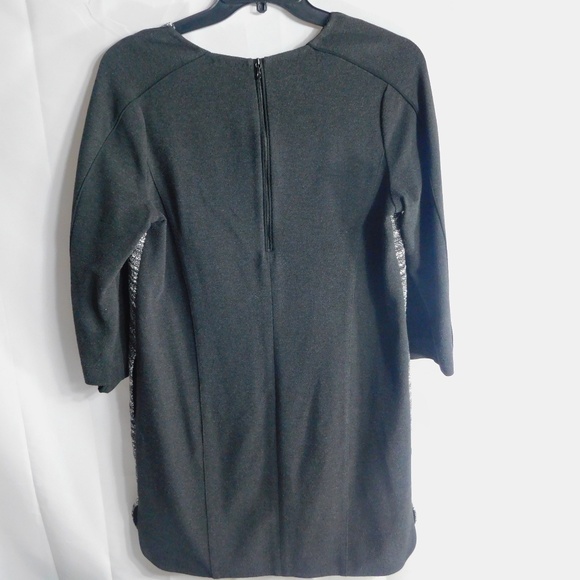 Vince Dress With Pockets Size Large Black/white - Picture 4 of 4